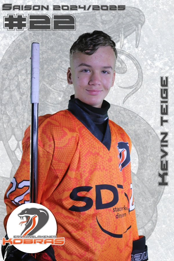 Player Card   2024 25   22   Kevin Teige